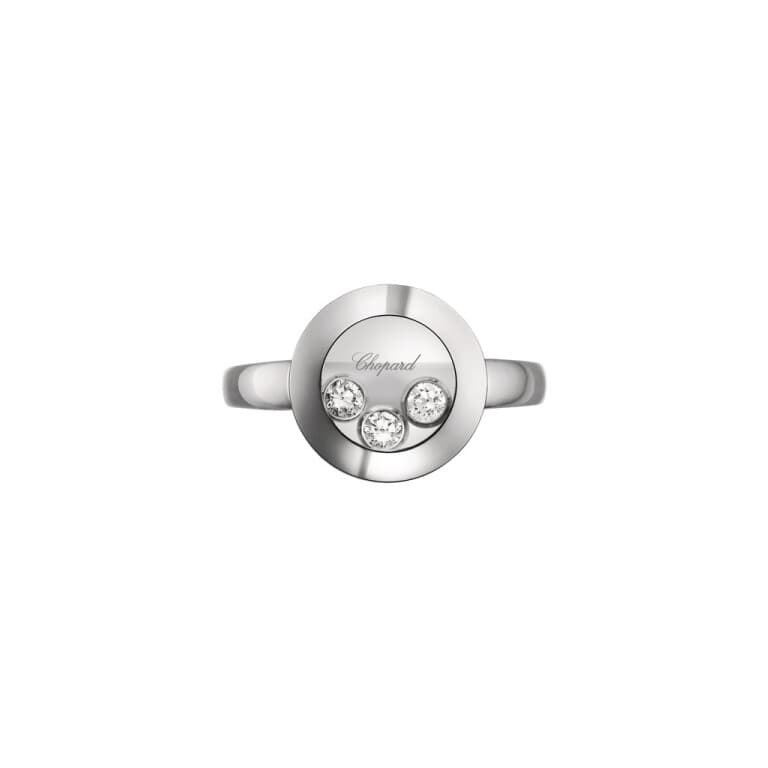 Chopard Happy Diamonds ring witgoud met diamant - 829562-1010 - #3