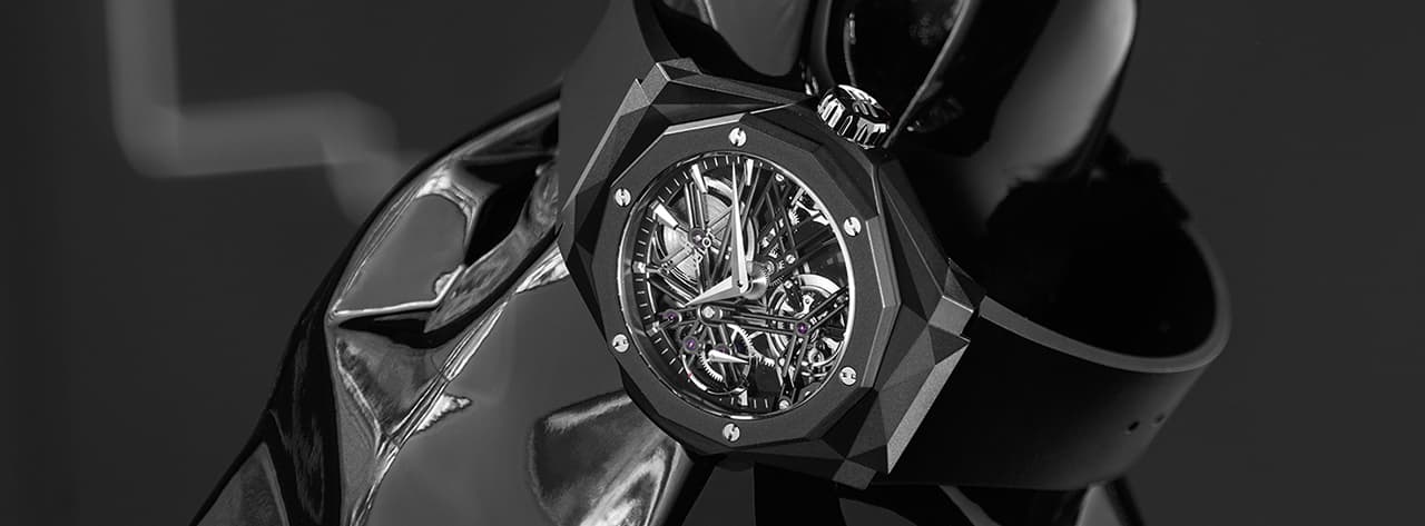 Ontdek de Hublot Classic Fusion Tourbillon Richard Orlinski hier!