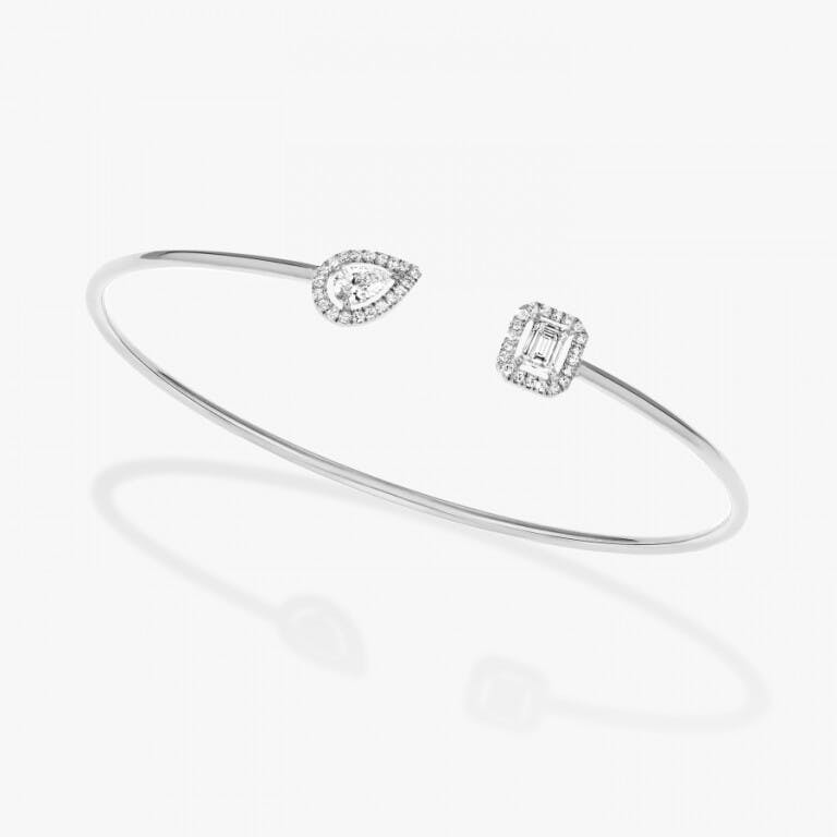 Messika My twin Toi & Moi armband witgoud met diamant - undefined - #2