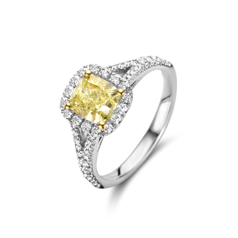witgoud entourage ring met diamant SC Highlights Diamonds - #3