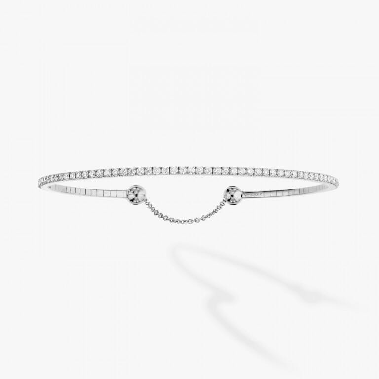 Messika Skinny armband witgoud met diamant - undefined - #2