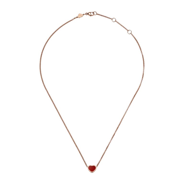 Chopard Happy Diamonds My Happy Hearts collier met hanger roodgoud - 81A086-5801 - #2