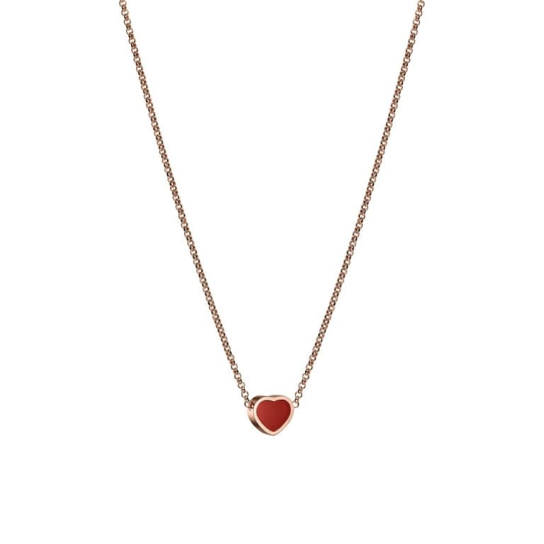 Chopard Happy Diamonds My Happy Hearts collier met hanger roodgoud - 81A086-5801 - #3