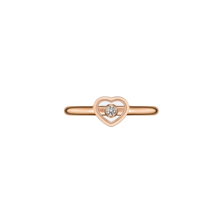 Chopard Happy Diamonds My Happy Hearts ring roodgoud met diamant - 82A086-5009 - #4
