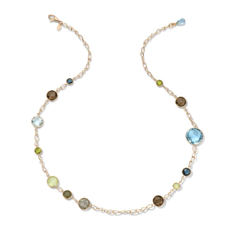 geelgoud collier met Diversen Schaap en Citroen Colours - #2