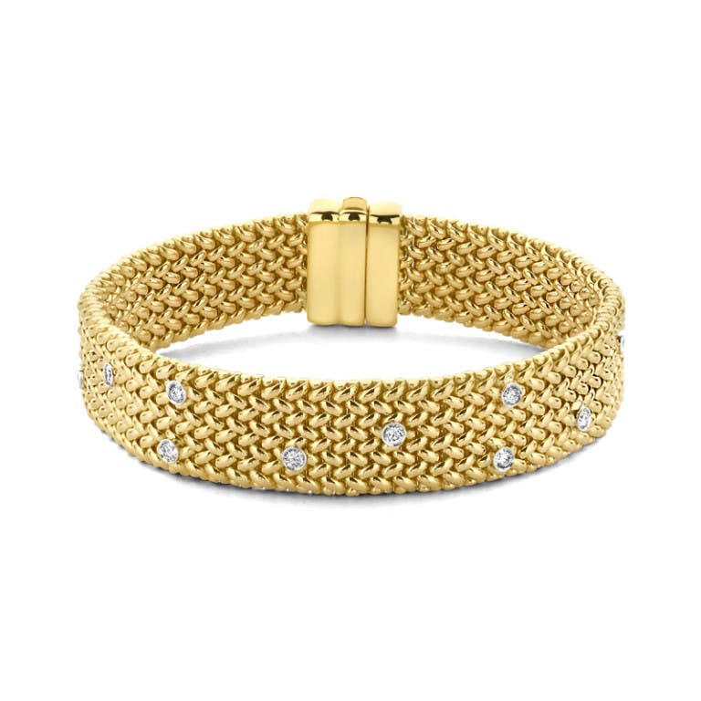 geel/wit goud armband met diamant SC Highlights Diamonds - #2