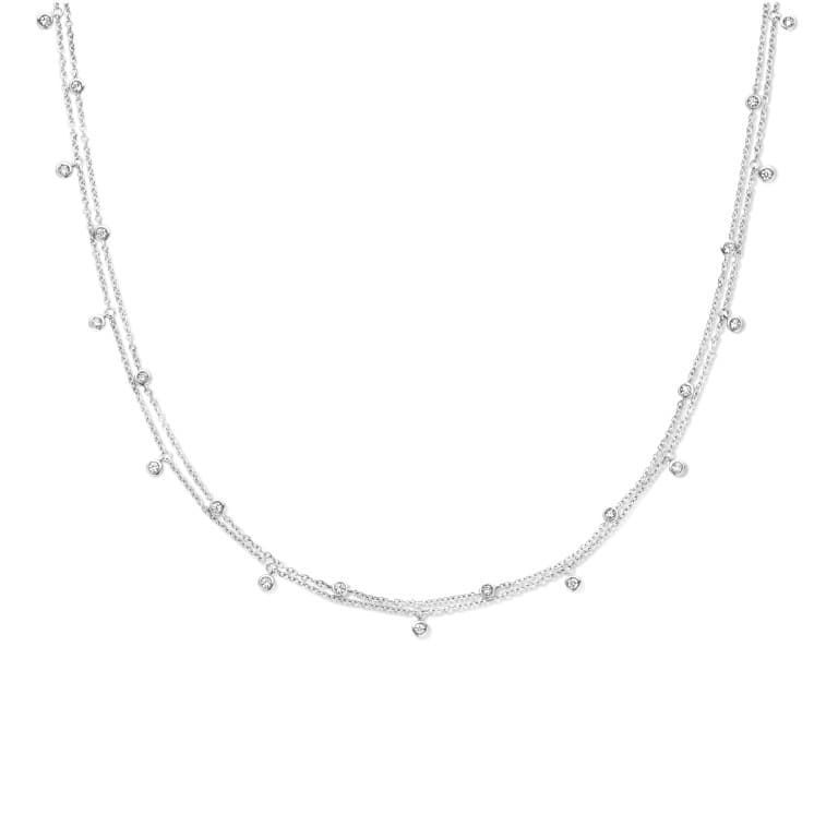 witgoud collier met diamant Schaap en Citroen Diamonds - #3