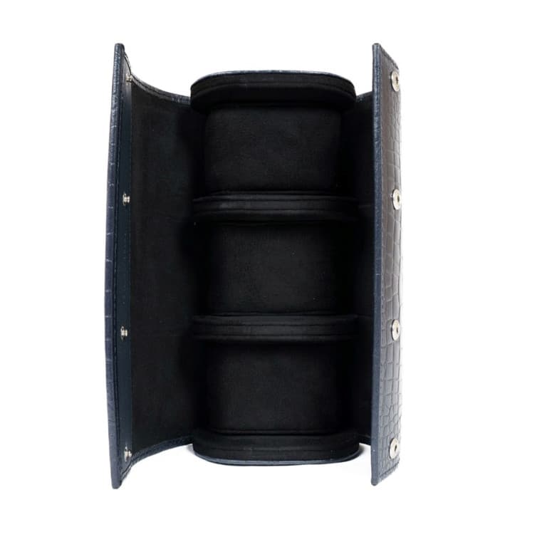 Schaap en Citroen horloge etui alligator blauw - #2