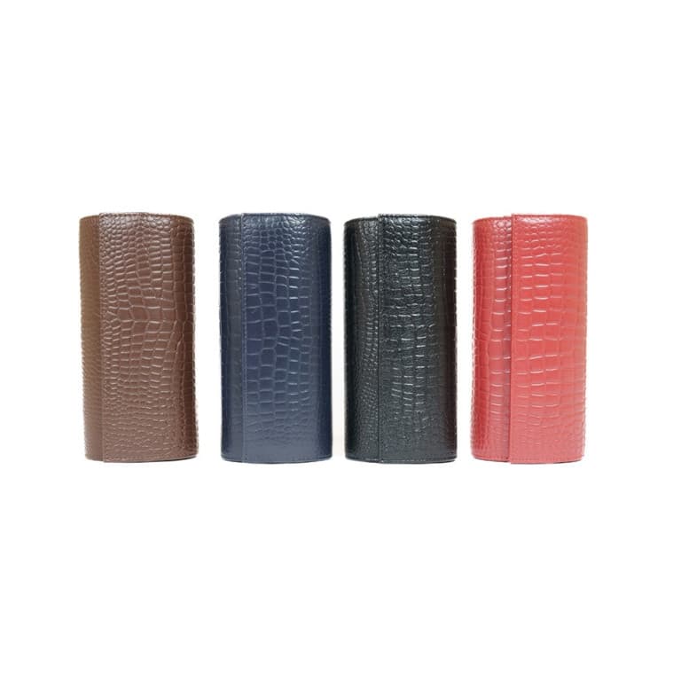 Schaap en Citroen horloge etui alligator blauw - #3