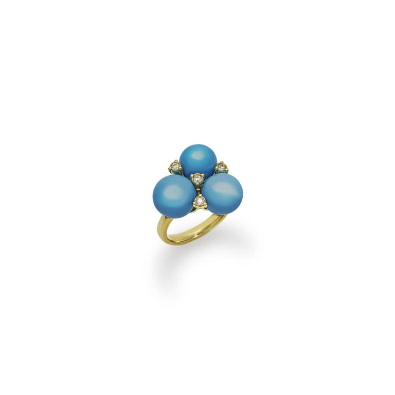 Chantecler Cherie ring geelgoud met diamant - 42396 - #2