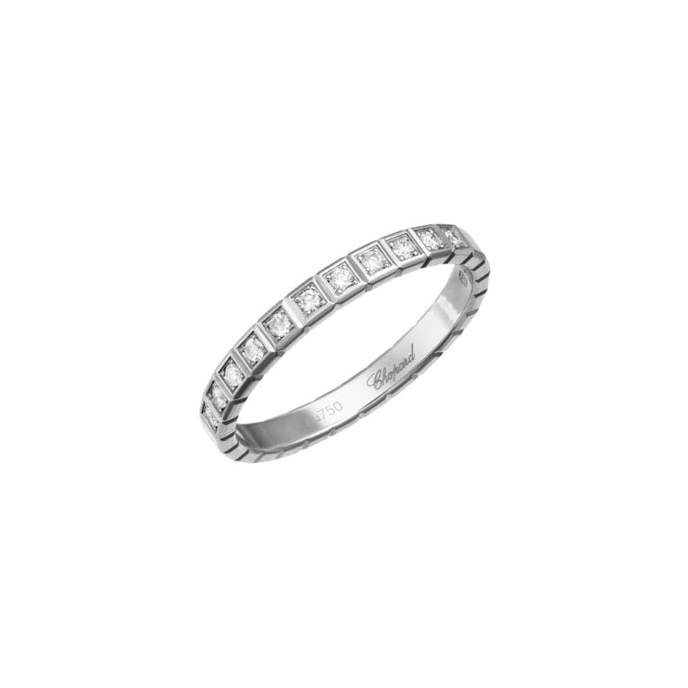 Chopard Ice Cube Mini ring witgoud met diamant - 827702-1258 - #1