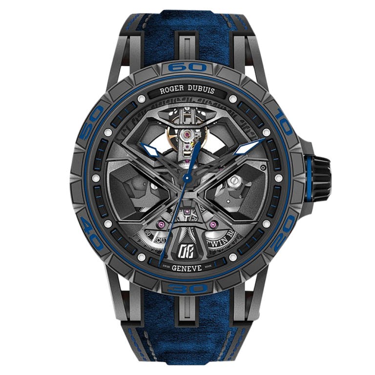 Roger Dubuis Excalibur Spider Huracan Blue 45mm