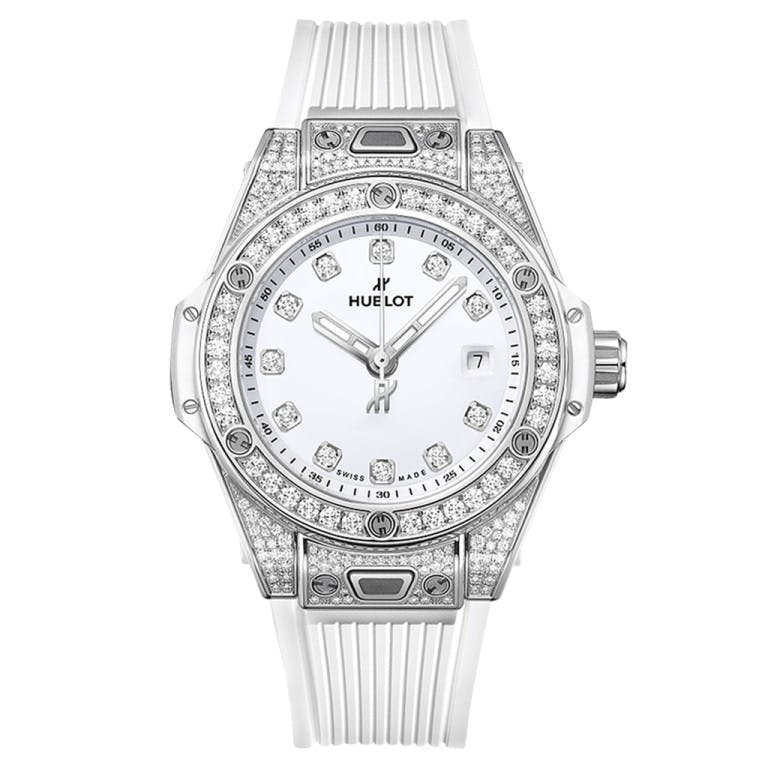 Hublot Big Bang One Click Steel White Pave 33mm - undefined - #1