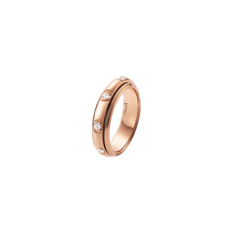 Piaget Possession ring roodgoud met diamant