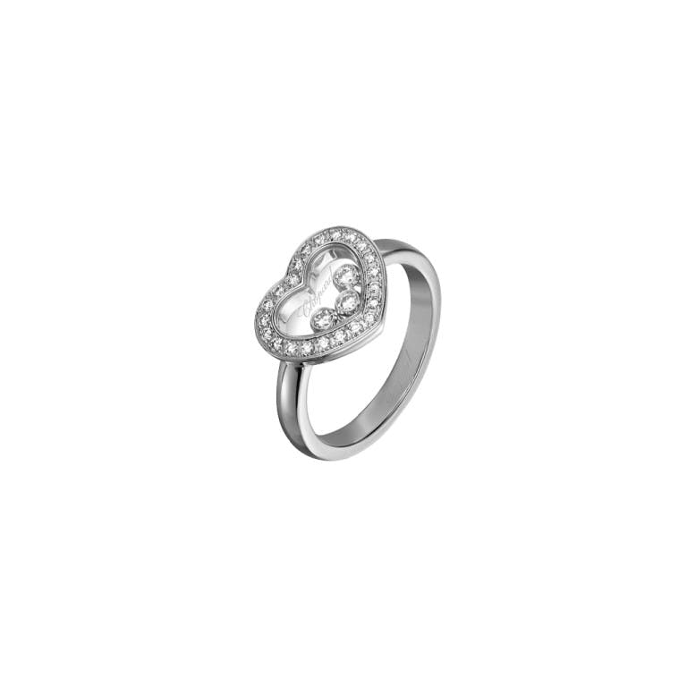 Chopard Happy Diamonds Icons Heart ring witgoud met diamant - 82A611-1211 - #1