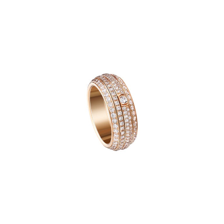 Piaget Possession ring roodgoud met diamant