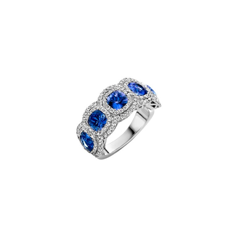 witgoud ring met diamant SC Highlights Colours