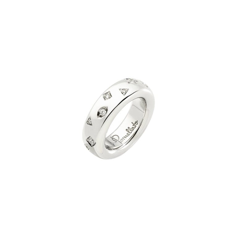 Pomellato Iconica ring witgoud met diamant - undefined - #1