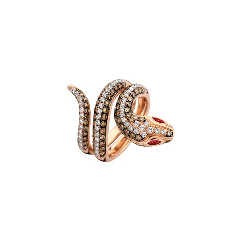 roodgoud ring met diamant SC Highlights Diamonds - #1