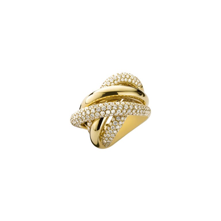 geelgoud ring met diamant SC Highlights Diamonds