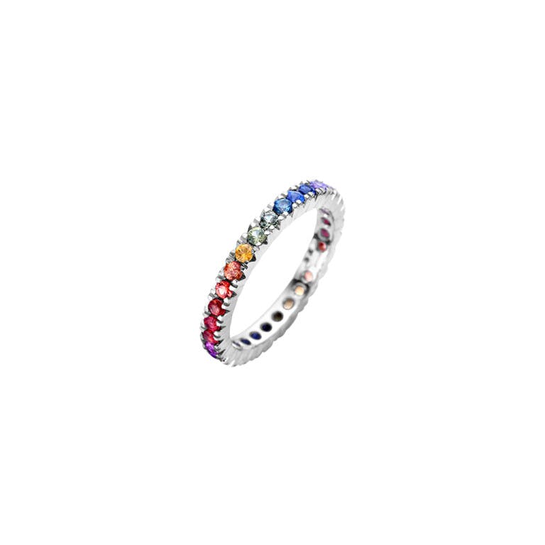 witgoud ring Schaap en Citroen Colours Rainbow