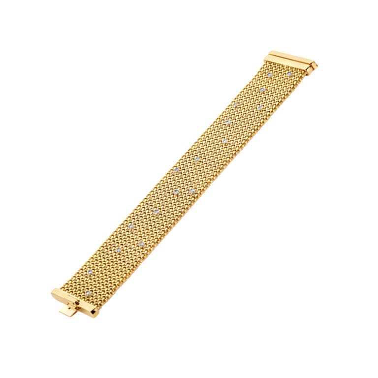 geel/wit goud armband met diamant SC Highlights Diamonds - #1