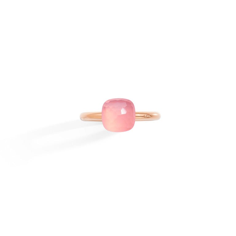 Pomellato Nudo Petit Petit ring rosé/wit goud met Kwarts - undefined - #2