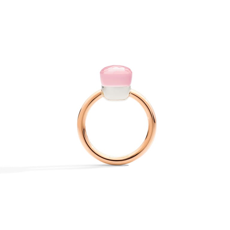 Pomellato Nudo Petit Petit ring rosé/wit goud met Kwarts - undefined - #3