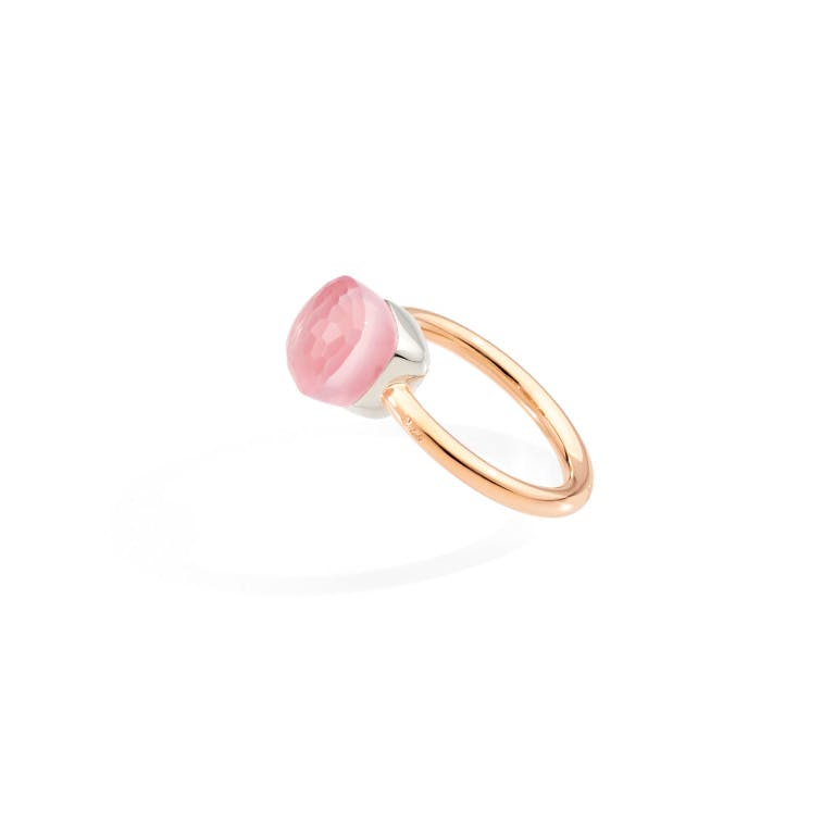 Pomellato Nudo Petit Petit ring rosé/wit goud met Kwarts - undefined - #4