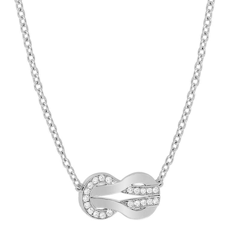 Fred Chance Infinie collier witgoud met diamant - undefined - #2