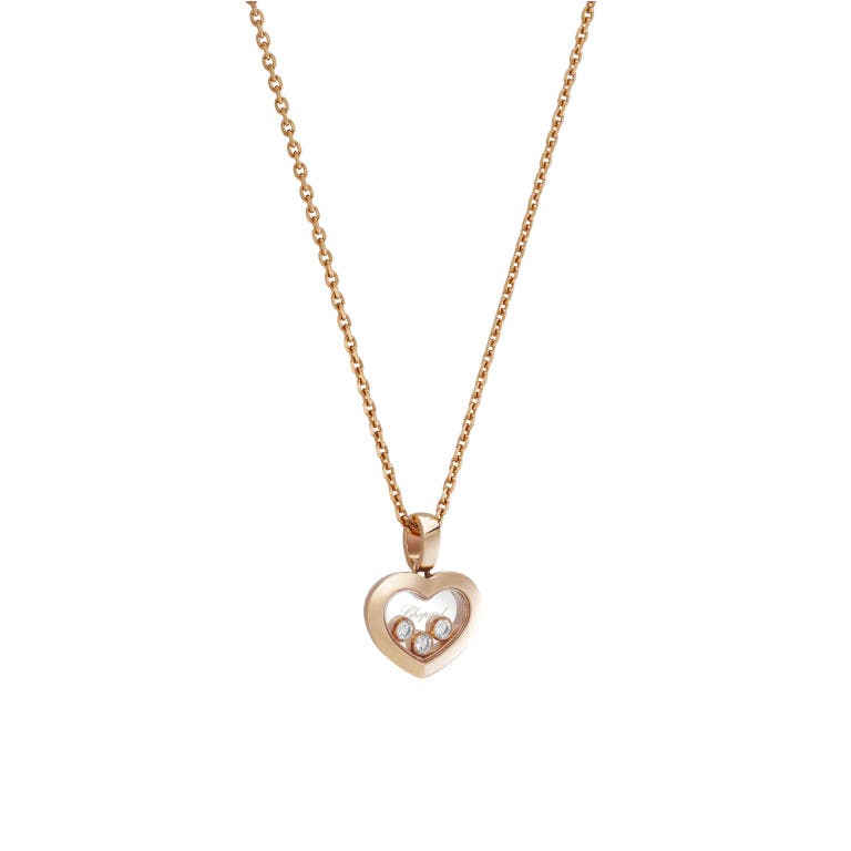 Chopard Happy Diamonds Icons Heart collier met hanger roodgoud met diamant - 79A611-5001 - #3