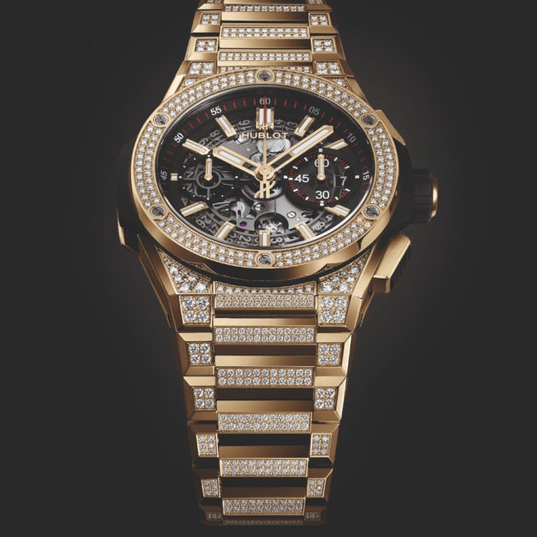 Hublot Big Bang Integrated Yellow Gold Pavé 42mm - undefined - #2