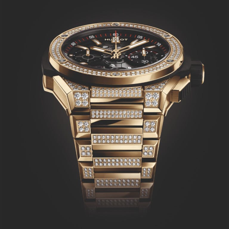 Hublot Big Bang Integrated Yellow Gold Pavé 42mm - undefined - #6