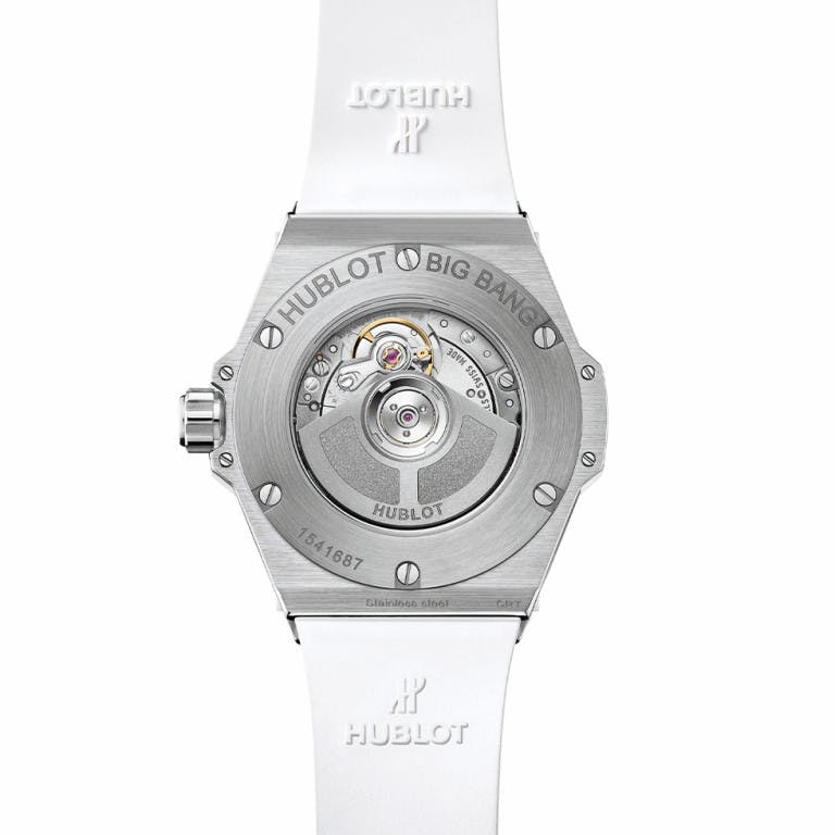 Hublot Big Bang One Click Steel White Full Pavé 33mm - undefined - #4