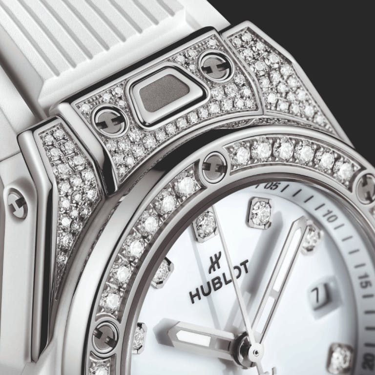 Hublot Big Bang One Click Steel White Pave 33mm - undefined - #2