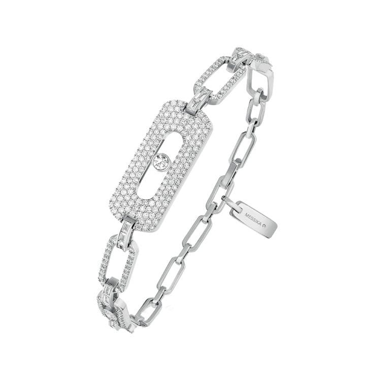 Messika Move Link armband witgoud met diamant - undefined - #1