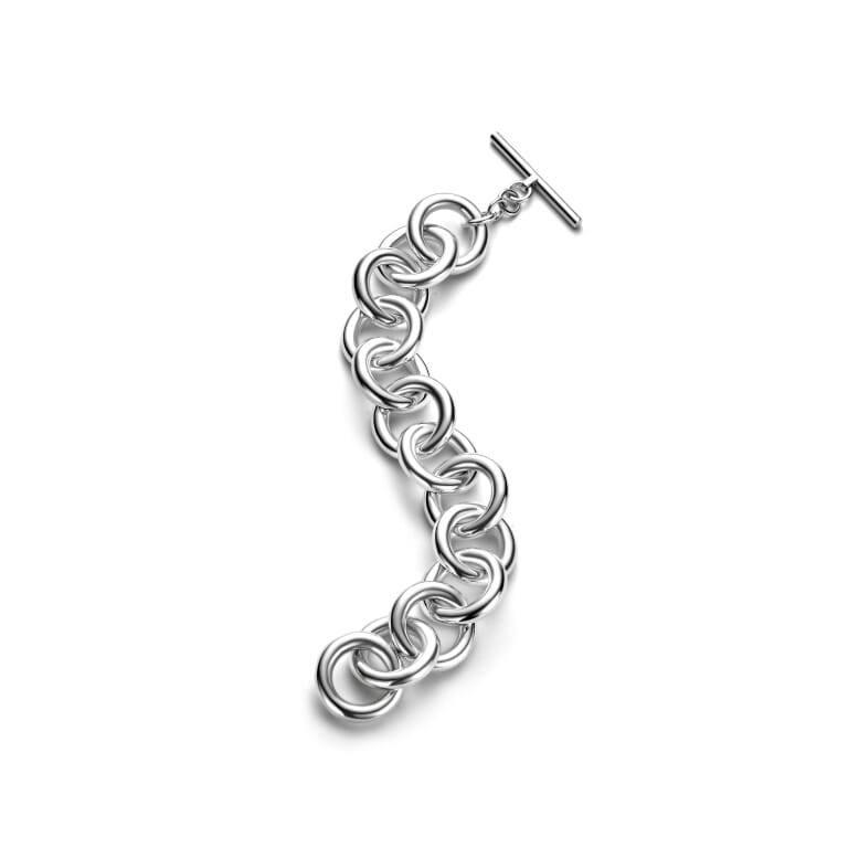 zilver armband Schaap en Citroen Essentials cirkels