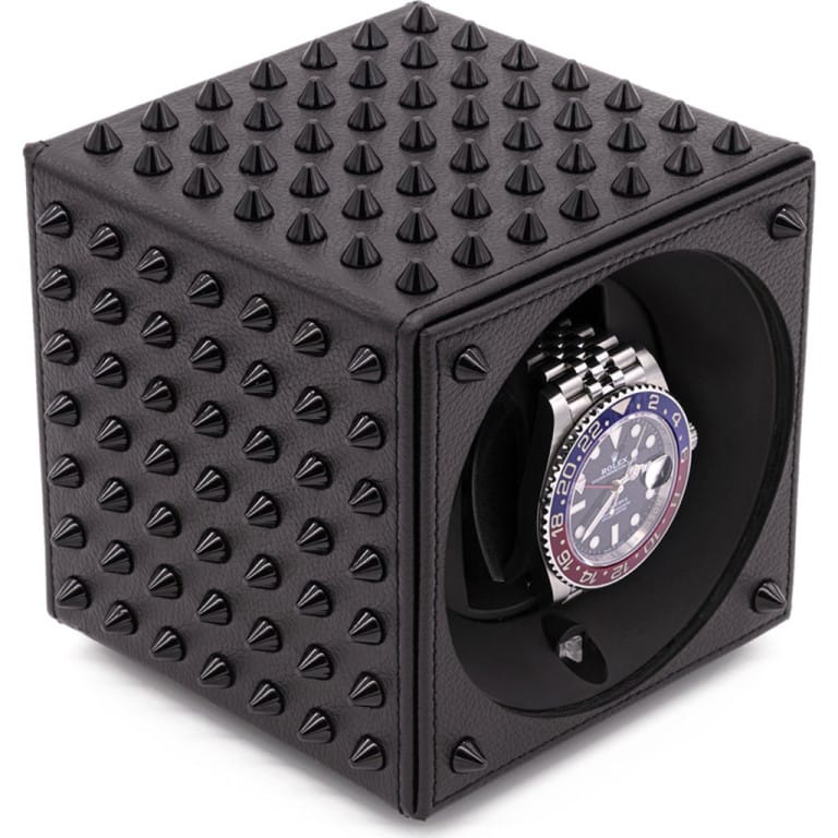 Swiss KubiK Spikes Black Leather/Black - Sk01.Spike.Black/Black