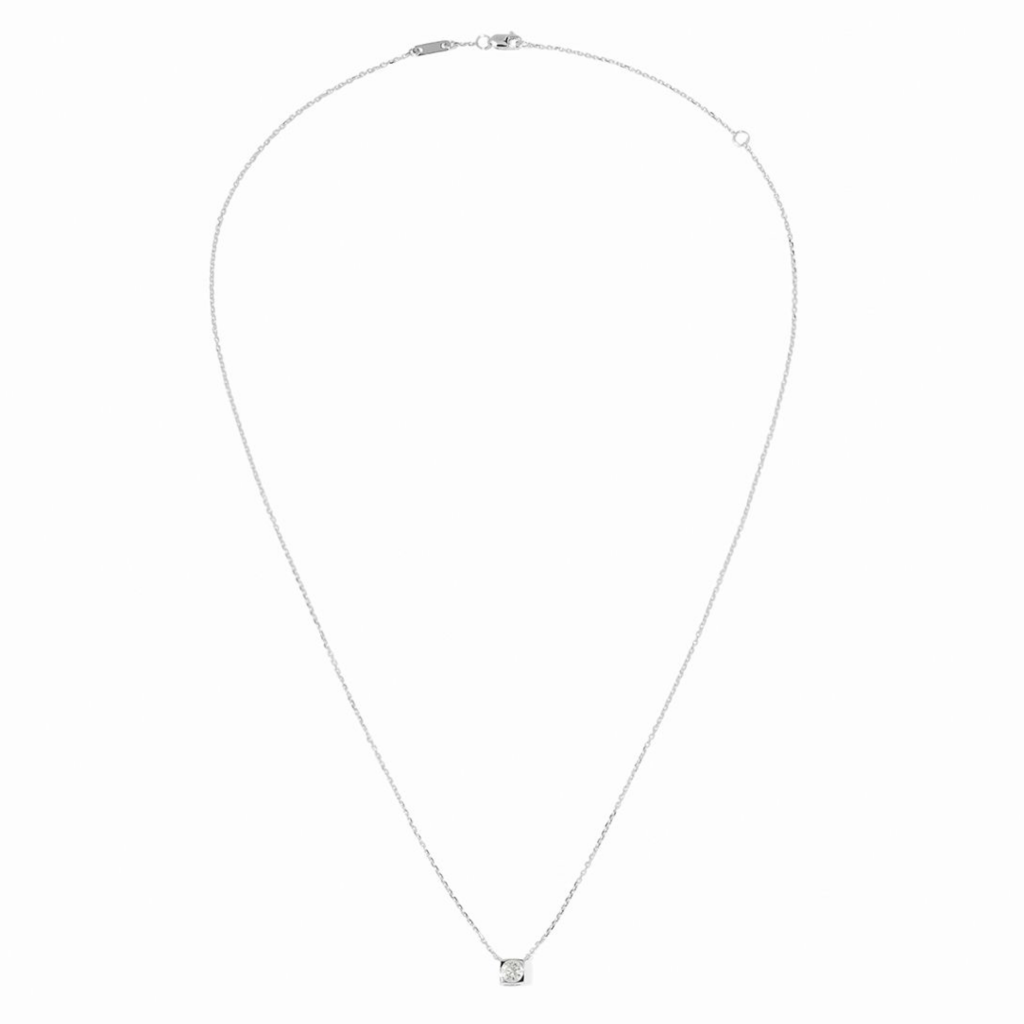 dinh van Le Cube Diamant collier witgoud - 608113 - #2 dinh van Le Cube Diamant collier witgoud - 608113 - #2