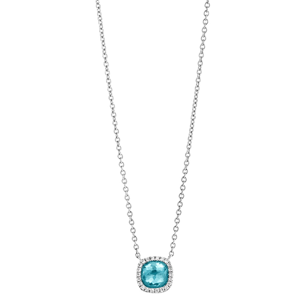 Tirisi Jewelry Milano Sweeties collier witgoud met diamant - TP9152APW - #4 Tirisi Jewelry Milano Sweeties collier witgoud met diamant - TP9152APW - #4