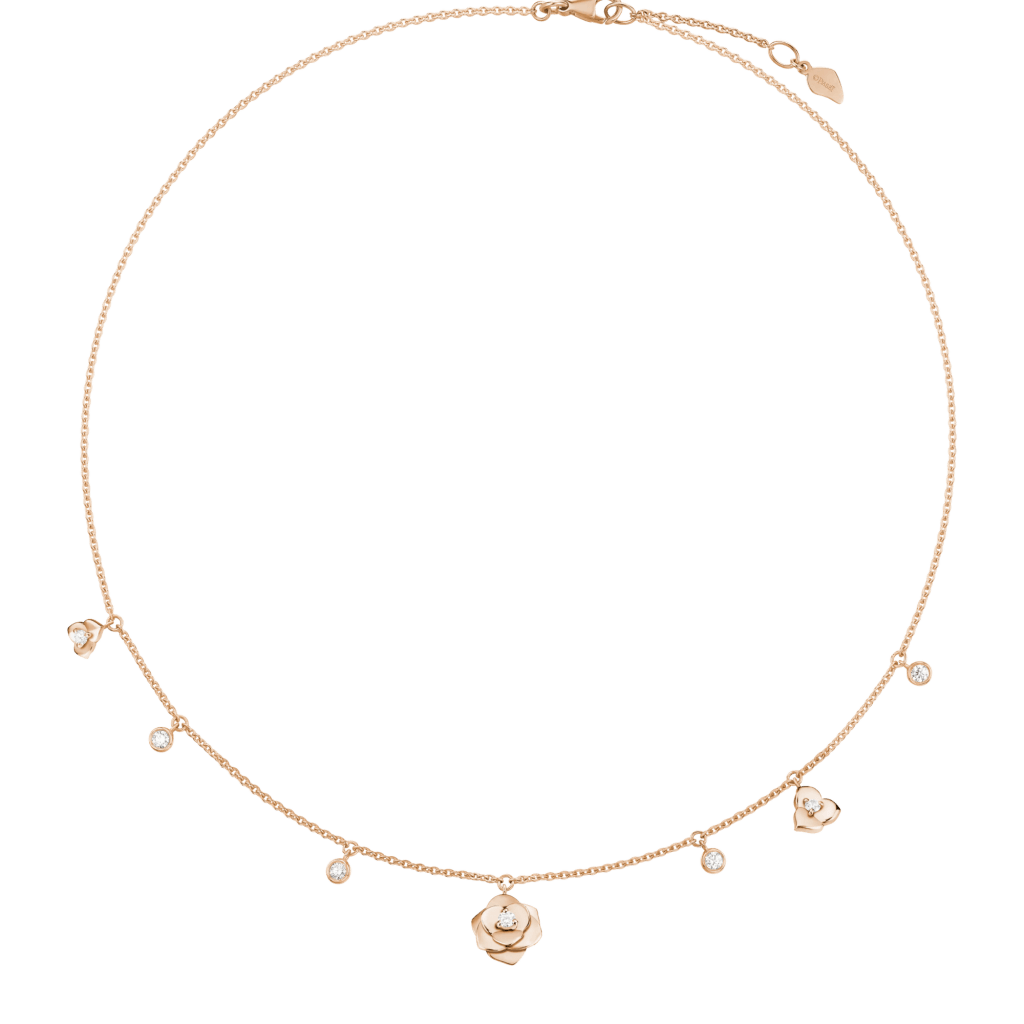 Piaget Rose collier roodgoud met diamant - G37UB600 - #3 Piaget Rose collier roodgoud met diamant - G37UB600 - #3
