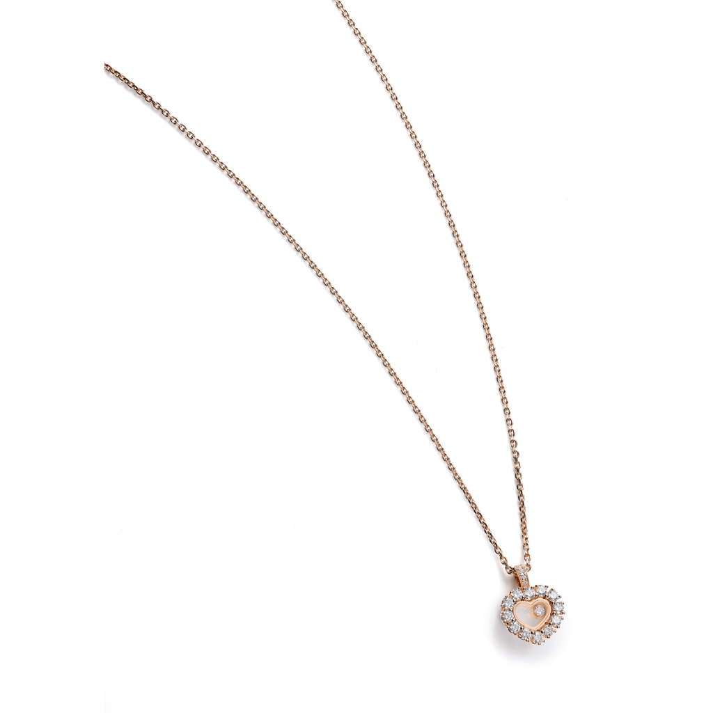 Chopard Happy Diamonds collier roodgoud met diamant - 79A616-5001 - #5 Chopard Happy Diamonds collier roodgoud met diamant - 79A616-5001 - #5