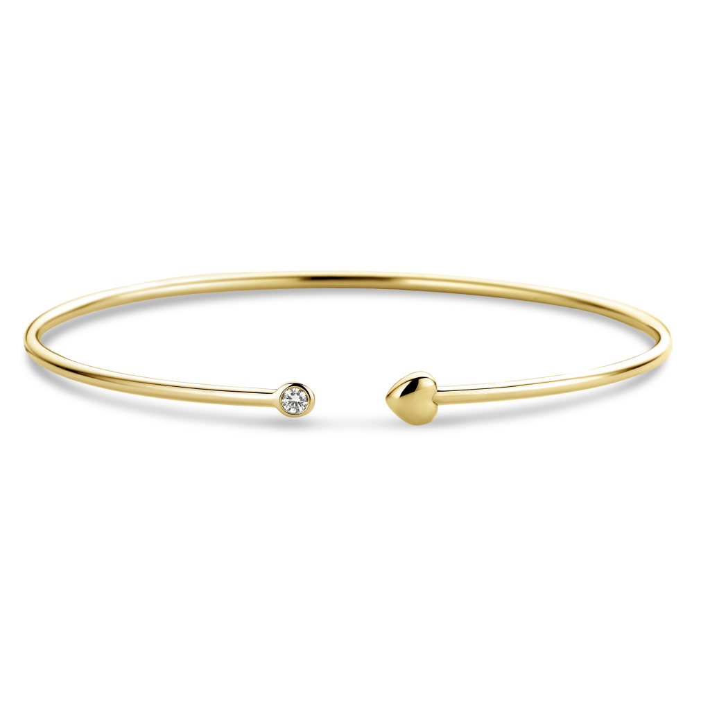 Schaap en Citroen Diamonds armband geelgoud met diamant - #2 Schaap en Citroen Diamonds armband geelgoud met diamant - #2