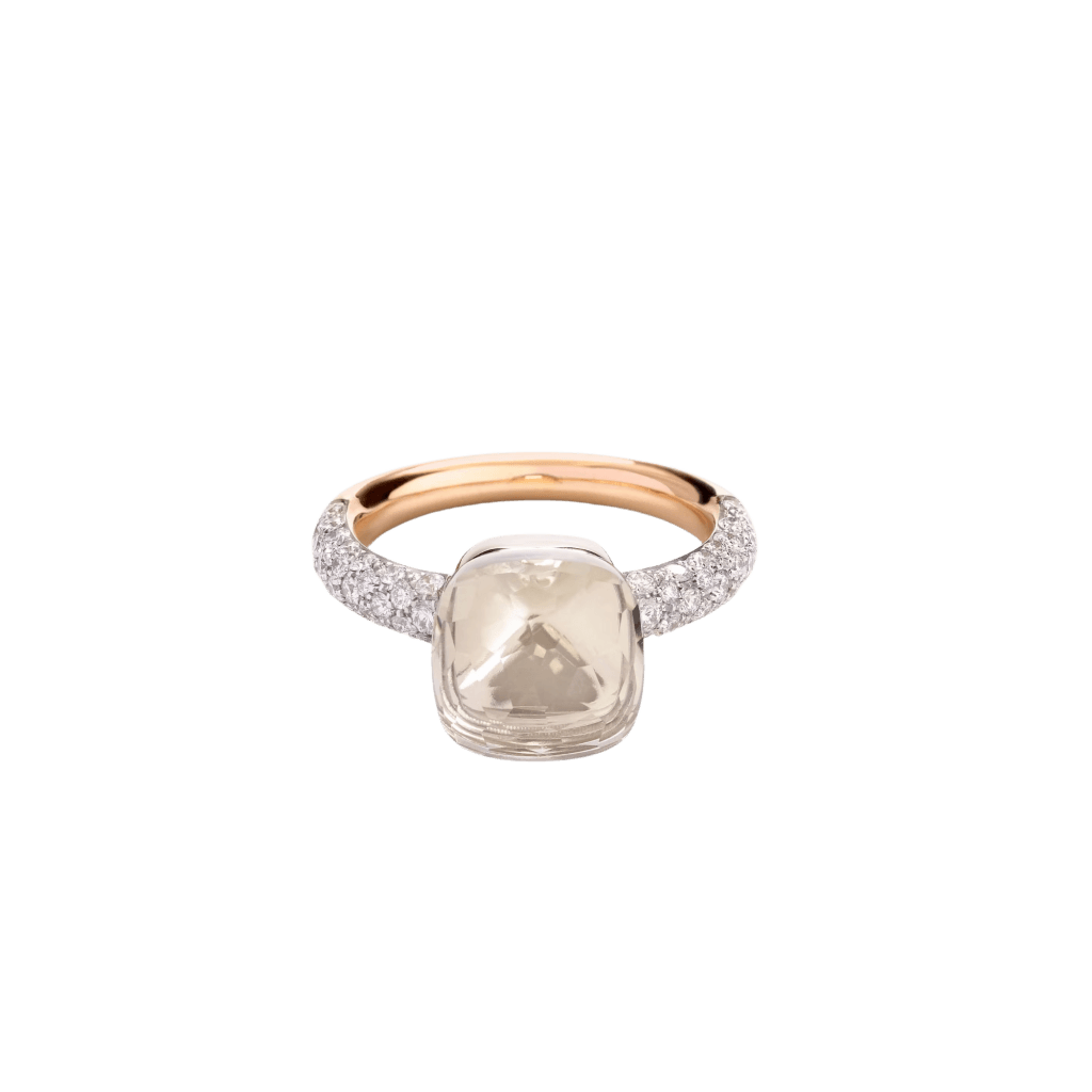 Pomellato Nudo ring roodgoud met diamant - PAC0040 O6WHR DB0TB - #4 Pomellato Nudo ring roodgoud met diamant - PAC0040 O6WHR DB0TB - #4