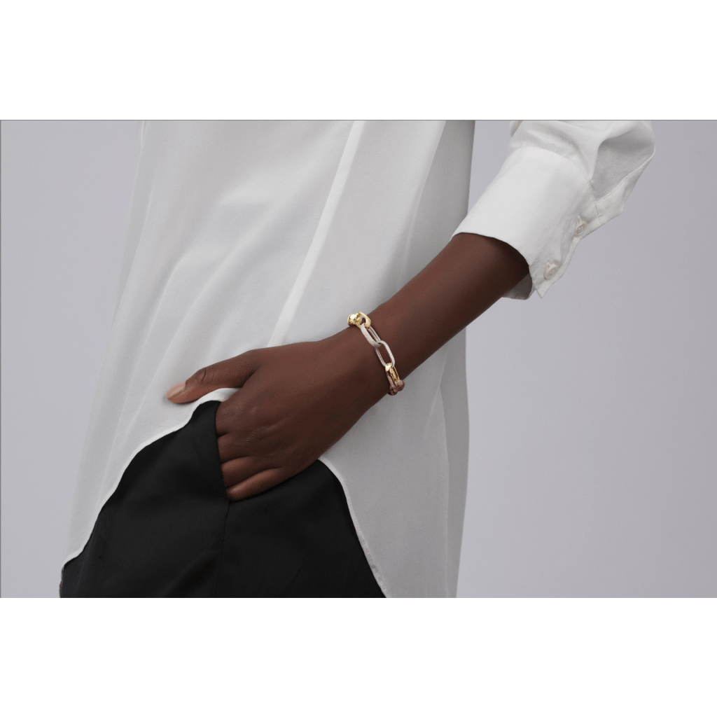 Schaap en Citroen Diamonds armband geelgoud - #3 Schaap en Citroen Diamonds armband geelgoud - #3