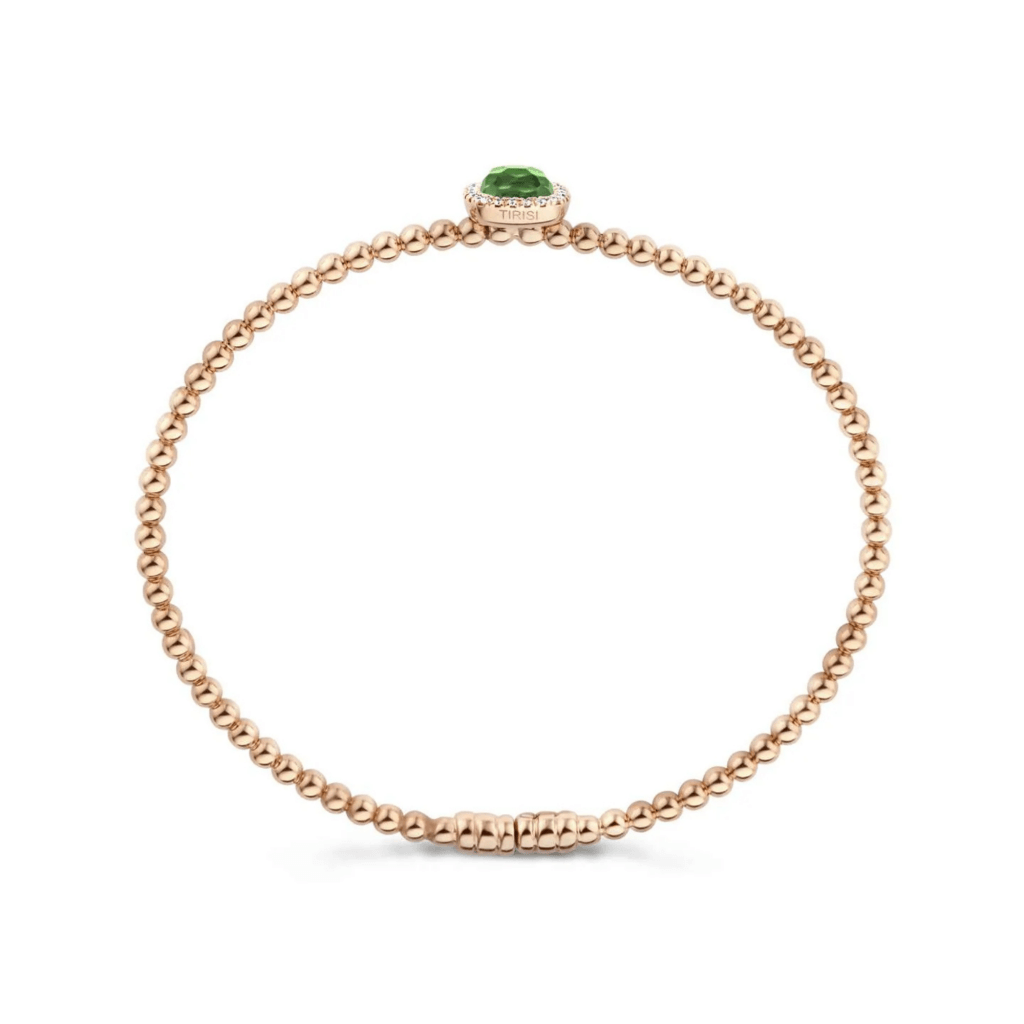 Tirisi Jewelry Milano Tre armband roodgoud met diamant - TB2181-1EMP - #4 Tirisi Jewelry Milano Tre armband roodgoud met diamant - TB2181-1EMP - #4