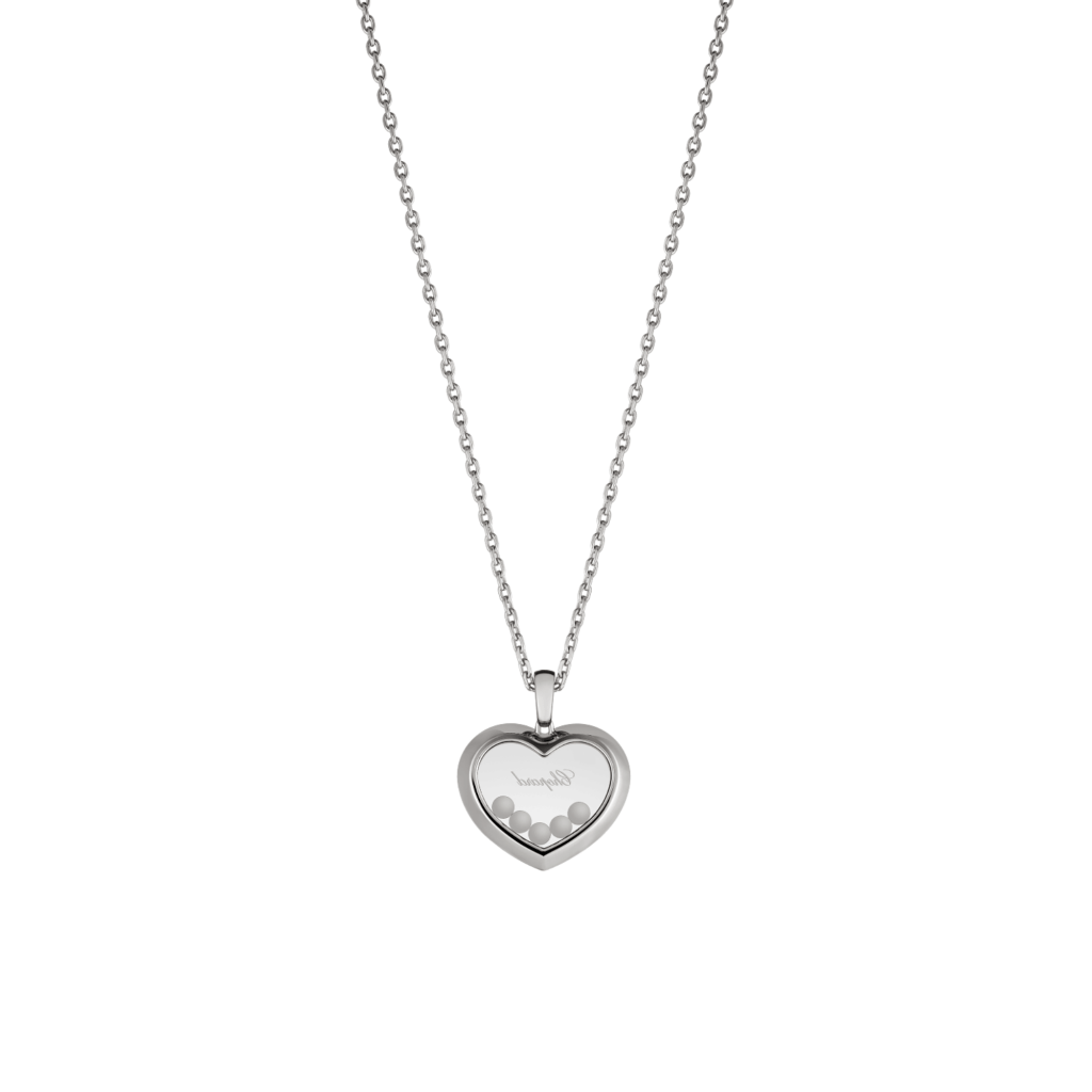Chopard Happy Diamonds Icons Heart collier witgoud met diamant - 79A038-1201 - #6 Chopard Happy Diamonds Icons Heart collier witgoud met diamant - 79A038-1201 - #6