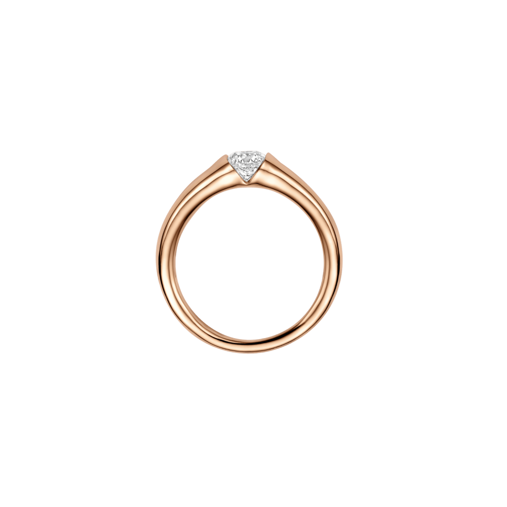 Schaap en Citroen Diamonds ring roodgoud met diamant - #3 Schaap en Citroen Diamonds ring roodgoud met diamant - #3