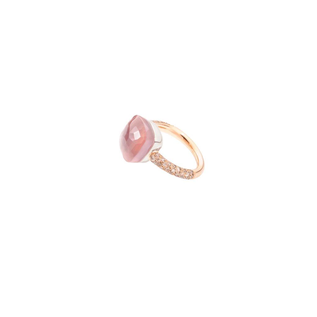 Pomellato Nudo ring roodgoud met diamant - PAB4010 O6000 BRCQR - #4 Pomellato Nudo ring roodgoud met diamant - PAB4010 O6000 BRCQR - #4