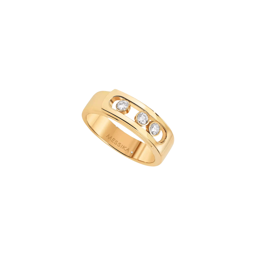 Messika Move Noa ring geelgoud met diamant - 6262-YG - #1 Messika Move Noa ring geelgoud met diamant - 6262-YG - #1